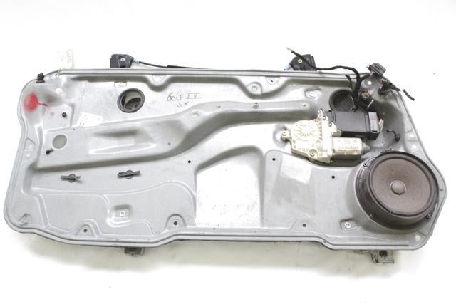 MEHANIZEM DVIGA SPREDNJIH STEKEL  OEM N. 8461 SISTEMA ALZACRISTALLO PORTA ANTERIORE ELETTRI ORIGINAL REZERVNI DEL VOLKSWAGEN GOLF IV 1J1 1E7 1J5 MK4 BER/SW (1998 - 2004) DIESEL LETNIK 1998