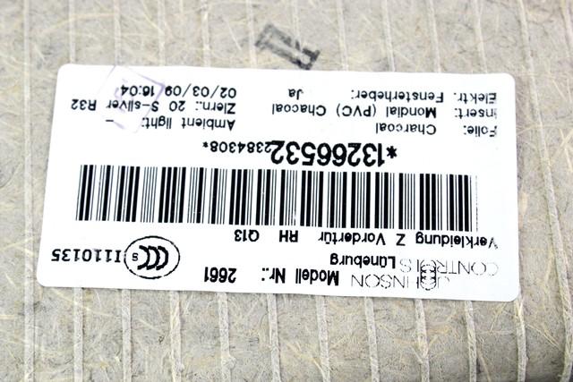 NOTRANJA OBLOGA SPREDNJIH VRAT OEM N. PNADPOPZAFIRABA05RMV5P ORIGINAL REZERVNI DEL OPEL ZAFIRA B A05 M75 R (04/2008 - 2011) DIESEL LETNIK 2009