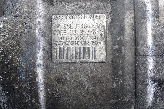 KOMPRESOR KLIME  OEM N. 8K0260805E ORIGINAL REZERVNI DEL AUDI A4 B8 8K2 BER/SW/CABRIO (2007 - 11/2015) DIESEL LETNIK 2008