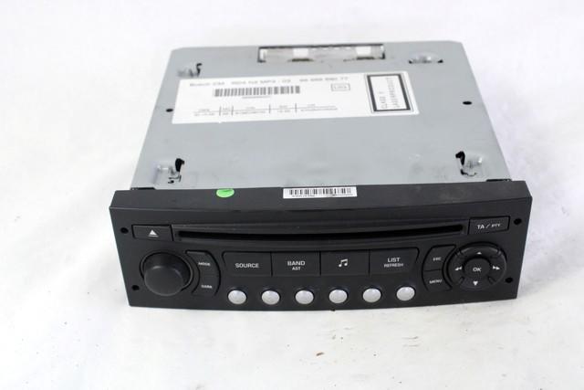 RADIO CD / OJACEVALNIK / IMETNIK HIFI OEM N. 9666968077 ORIGINAL REZERVNI DEL CITROEN C5 RD TD MK2 /TOURER/CROSS TOURER (2008 - 2017) DIESEL LETNIK 2010