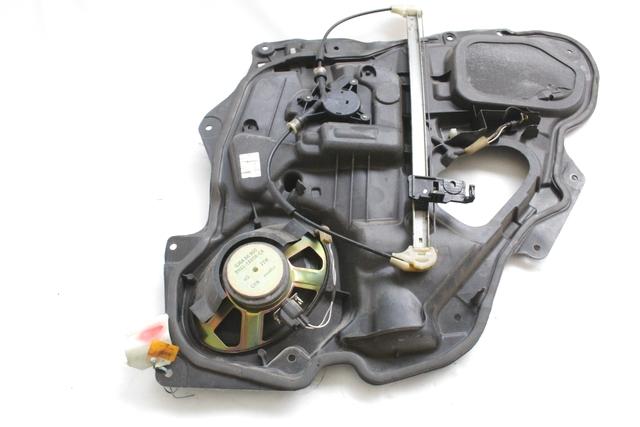 MEHANIZEM DVIGA ZADNJIH STEKEL  OEM N. 17876 SISTEMA ALZACRISTALLO PORTA POSTERIORE ELETT ORIGINAL REZERVNI DEL MAZDA 3 MK1 BK (2003 - 2009)DIESEL LETNIK 2005