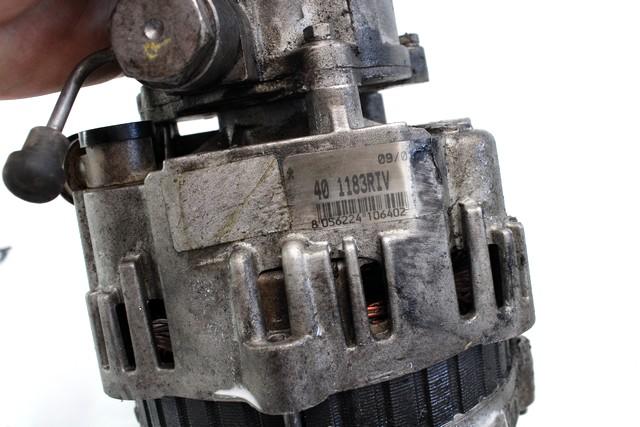 ALTERNATOR OEM N. 401183RIV ORIGINAL REZERVNI DEL MITSUBISHI PAJERO SPORT K7 K9 (11/1998 - 2008) DIESEL LETNIK 2004