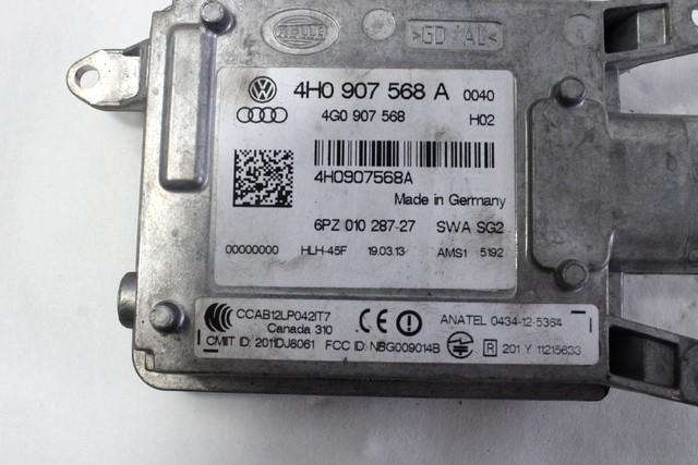 DRUGI SENZORJI OEM N. 4H0907568A ORIGINAL REZERVNI DEL AUDI A8 D4/4H (2009 -2013)DIESEL LETNIK 2013