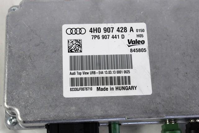 ENOTA ZA UPRAVLJANJE KAMERE  OEM N. 4H0907428A ORIGINAL REZERVNI DEL AUDI A8 D4/4H (2009 -2013)DIESEL LETNIK 2013