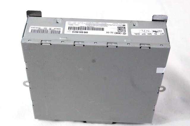 KRMILNA ENOTA RADIJSKE ENOTE OEM N. 4H0035053G ORIGINAL REZERVNI DEL AUDI A8 D4/4H (2009 -2013)DIESEL LETNIK 2013