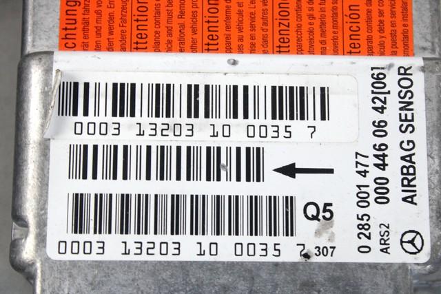 RACUNALNIK AIRBAG OEM N.  ORIGINAL REZERVNI DEL ZZZ (ALTRO) LETNIK