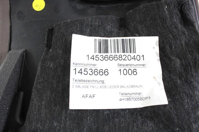 MONTA?NI DELI /  ARMATURNE PLOSCE SPODNJI OEM N. 4H1857005BDP3 ORIGINAL REZERVNI DEL AUDI A8 D4/4H (2009 -2013)DIESEL LETNIK 2013