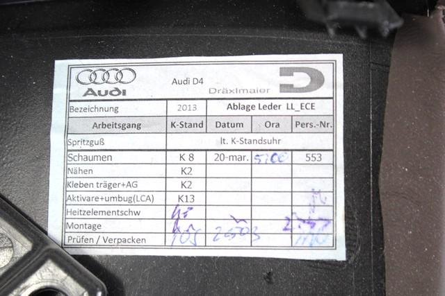 MONTA?NI DELI /  ARMATURNE PLOSCE SPODNJI OEM N. 4H1857005BDP3 ORIGINAL REZERVNI DEL AUDI A8 D4/4H (2009 -2013)DIESEL LETNIK 2013