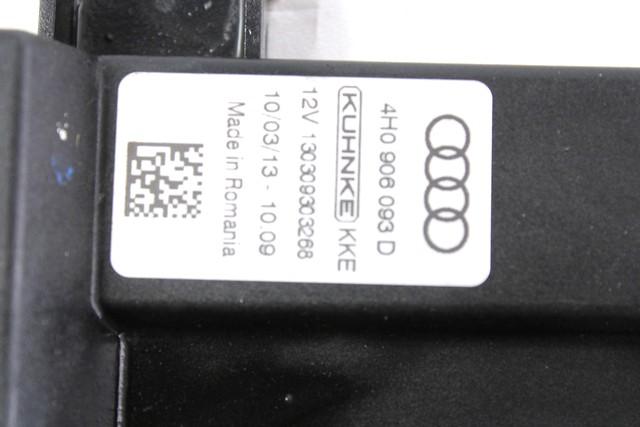 RACUNALNIK CRPALKE GORIVA  OEM N. 4H0906093D ORIGINAL REZERVNI DEL AUDI A8 D4/4H (2009 -2013)DIESEL LETNIK 2013