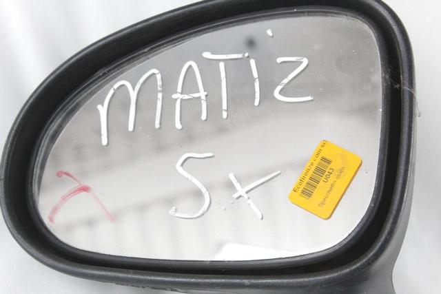 96314384 SPECCHIETTO RETROVISORE ESTERNO SINISTRO MANUALE DAEWOO MATIZ 1.0 46KW 5P B 5M (2003) RICAMBIO USATO 