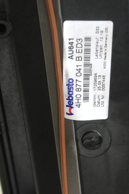 POMICNO PANORAMSKO OKNO  OEM N. 4H0877041BED3 ORIGINAL REZERVNI DEL AUDI A8 D4/4H (2009 -2013)DIESEL LETNIK 2013