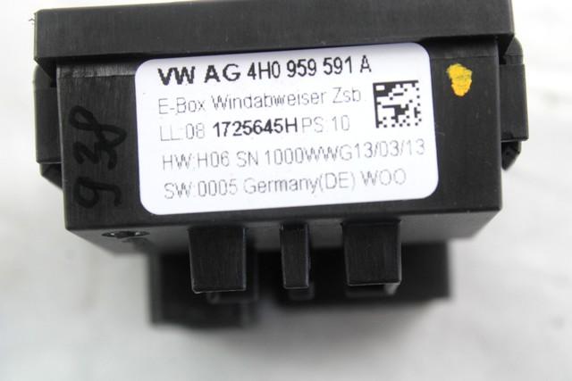 RACUNALNIK STRESNEGA OKNA OEM N. 4H0959591A ORIGINAL REZERVNI DEL AUDI A8 D4/4H (2009 -2013)DIESEL LETNIK 2013