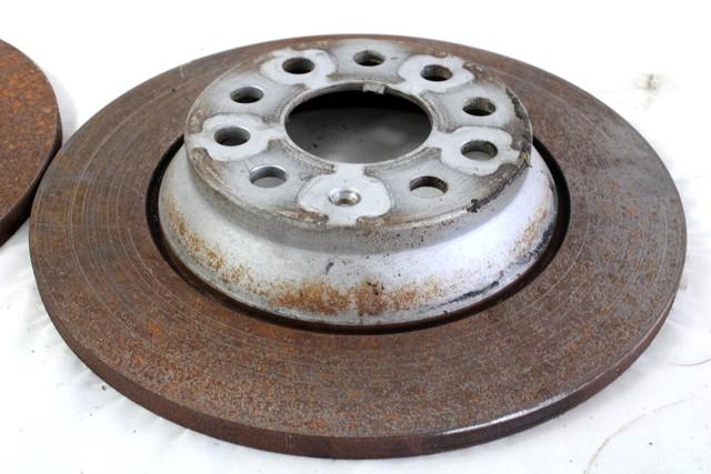 ZADNJI ZAVORNI DISKI OEM N. 3Q0615601A ORIGINAL REZERVNI DEL VOLKSWAGEN PASSAT B8 3G5 CB5 BER/SW/ALLTRACK (DAL 2015)DIESEL LETNIK 2020