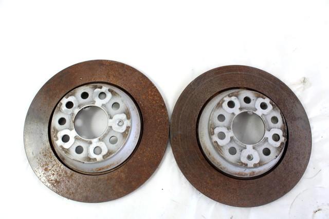 ZADNJI ZAVORNI DISKI OEM N. 3Q0615601A ORIGINAL REZERVNI DEL VOLKSWAGEN PASSAT B8 3G5 CB5 BER/SW/ALLTRACK (DAL 2015)DIESEL LETNIK 2020