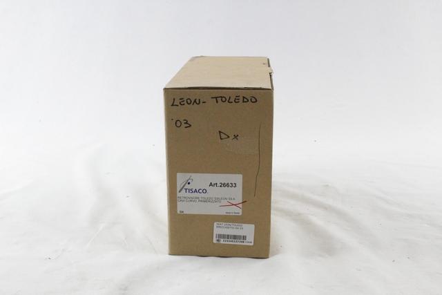 1M1857508H01C SPECCHIETTO RETROVISORE ESTERNO DESTRO MANUALE SEAT LEON 1.9 110KW 5P D 6M (2004) RICAMBIO NUOVO DA VERNICIARE