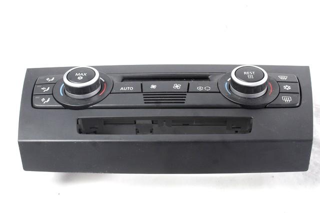 KONTROLNA ENOTA KLIMATSKE NAPRAVE / AVTOMATSKA KLIMATSKA NAPRAVA OEM N. 64119182287 ORIGINAL REZERVNI DEL BMW SERIE 3 BER/SW/COUPE/CABRIO E90/E91/E92/E93 (2005 -2009) DIESEL LETNIK 2008