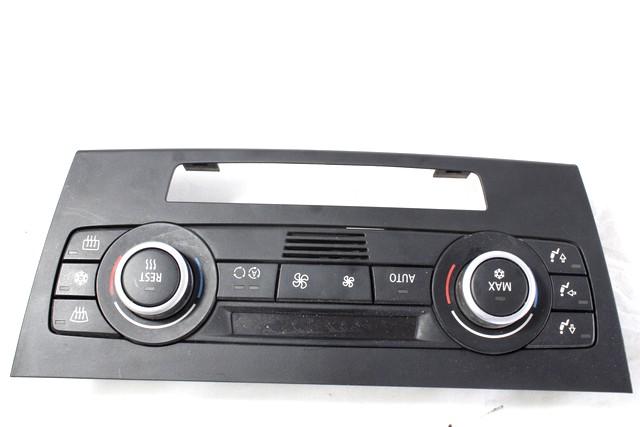KONTROLNA ENOTA KLIMATSKE NAPRAVE / AVTOMATSKA KLIMATSKA NAPRAVA OEM N. 64119182287 ORIGINAL REZERVNI DEL BMW SERIE 3 BER/SW/COUPE/CABRIO E90/E91/E92/E93 (2005 -2009) DIESEL LETNIK 2008