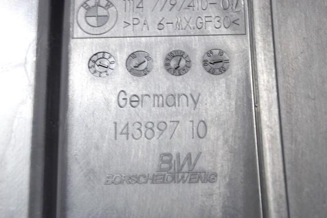 POKROV MOTORJA  OEM N. 11147797410 ORIGINAL REZERVNI DEL BMW SERIE 3 BER/SW/COUPE/CABRIO E90/E91/E92/E93 (2005 -2009) DIESEL LETNIK 2008