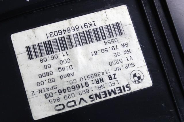 KILOMETER STEVEC OEM N. 9166846 ORIGINAL REZERVNI DEL BMW SERIE 3 BER/SW/COUPE/CABRIO E90/E91/E92/E93 (2005 -2009) DIESEL LETNIK 2008