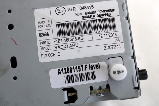 REZERVNI DELI, RADIJSKO-NAVIGACIJSKE NAPRAVE OEM N. F1BT-18C815-KG ORIGINAL REZERVNI DEL FORD FOCUS MK3 R 4P/5P/SW (2014 - 2018)BENZINA/GPL LETNIK 2015