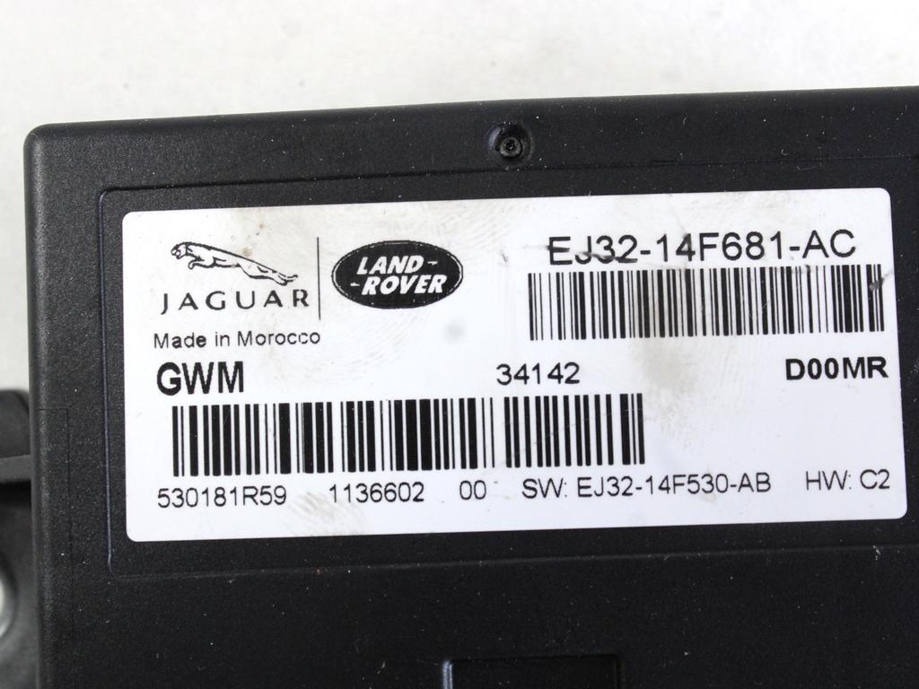 RACUNALNIK VMESNIKA (GATEWAY) OEM N. EJ32-14F681-AC ORIGINAL REZERVNI DEL LAND ROVER RANGE ROVER EVOQUE L538 (2012 - 2016)DIESEL LETNIK 2013