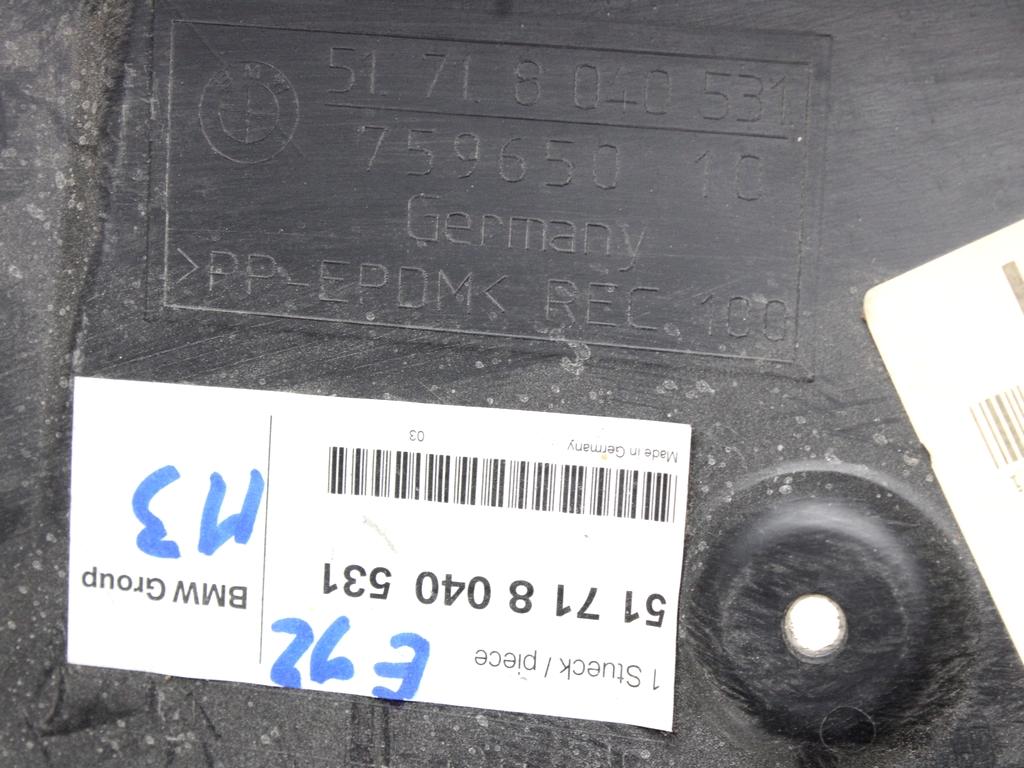 SPREDNJI KOLOTEK OEM N. 51718040531 ORIGINAL REZERVNI DEL BMW SERIE 3 BER/SW/COUPE/CABRIO E90/E91/E92/E93 LCI R (2009 - 2012) DIESEL LETNIK 2011