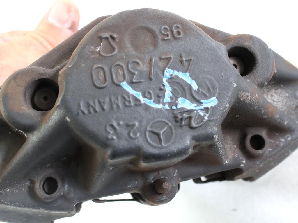 ZADNJE LEVE ZAVORNE CELJUSTI  OEM N. A0014207183 ORIGINAL REZERVNI DEL MERCEDES CLASSE S W220 (1998 - 2006)DIESEL LETNIK 2000