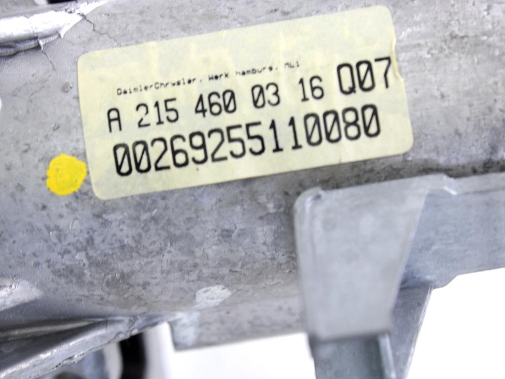 VOLANSKI DROG OEM N. A2154600316 ORIGINAL REZERVNI DEL MERCEDES CLASSE S W220 (1998 - 2006)DIESEL LETNIK 2000