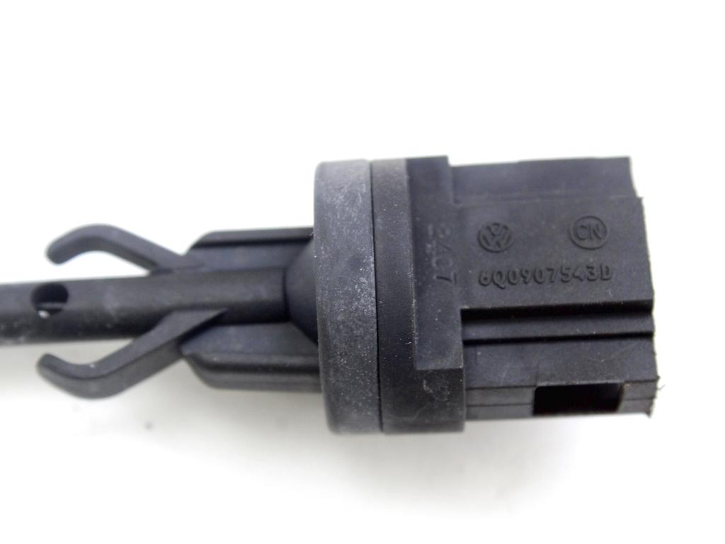 TEMPERATURNI SENZORJI / AC OEM N. 6Q0907543D ORIGINAL REZERVNI DEL VOLKSWAGEN POLO 9N R (2005 - 10/2009) BENZINA LETNIK 2007