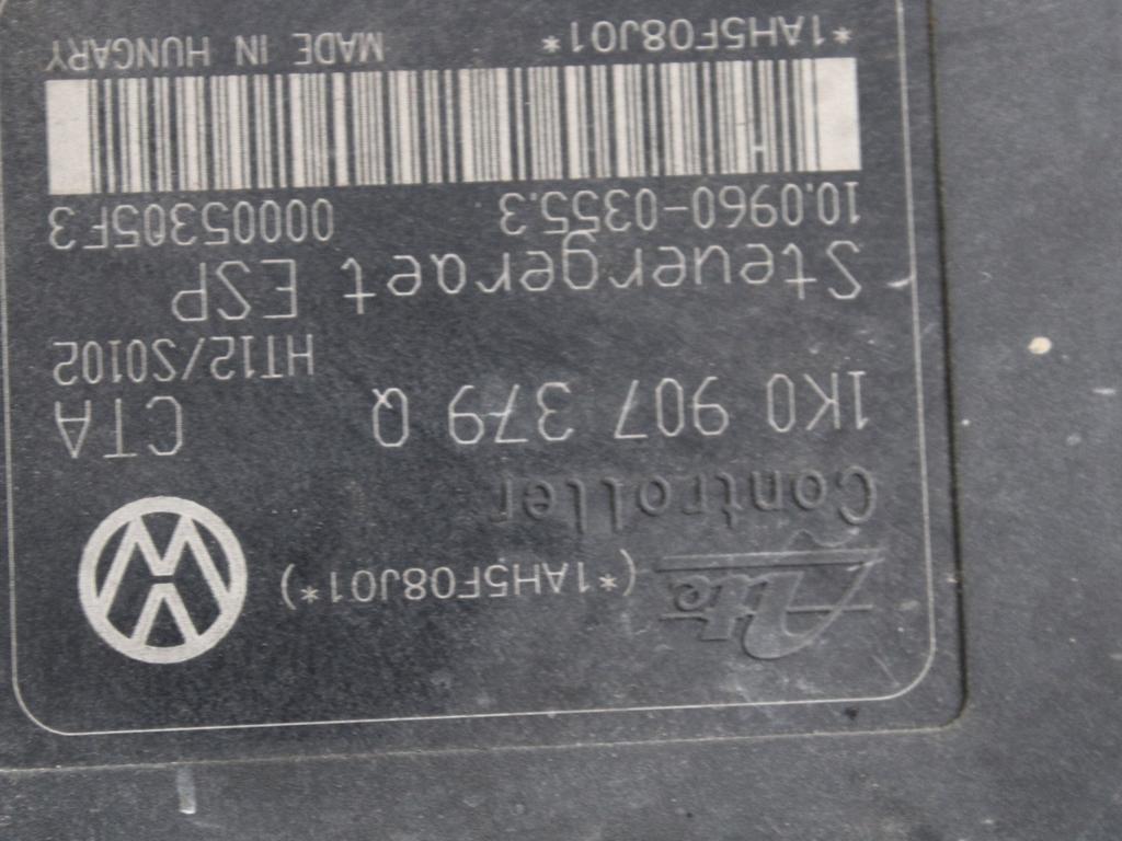 ABS AGREGAT S PUMPO OEM N. 1K0614517M ORIGINAL REZERVNI DEL AUDI A3 MK2 8P 8PA 8P1 (2003 - 2008)DIESEL LETNIK 2005