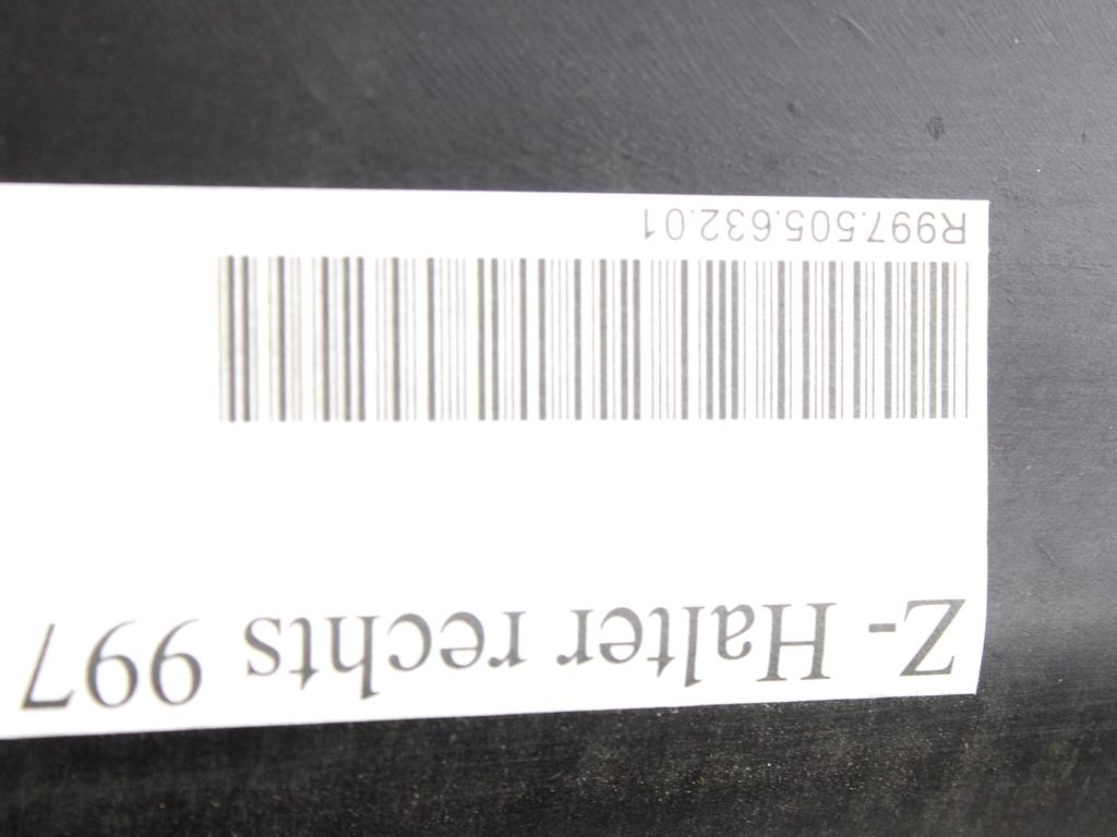 NOSILCI ZADNJEGA ODBIJACA  OEM N. 99750583201 ORIGINAL REZERVNI DEL PORSCHE 911 997 (2004 - 2008)BENZINA LETNIK 2008