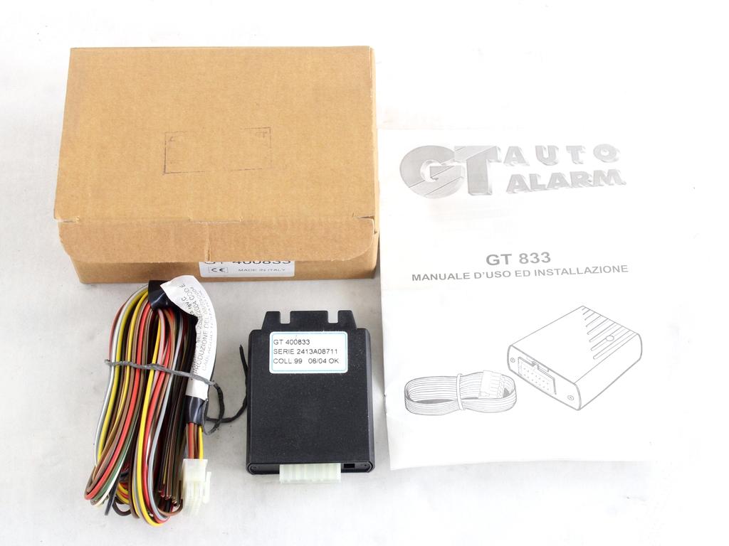 RACUNALNIK AVTOALARMA/BLOKADA MOTORJA OEM N. GT400833 ORIGINAL REZERVNI DEL  LETNIK