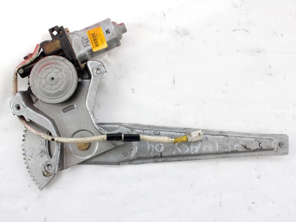 MEHANIZEM DVIGA ZADNJIH STEKEL  OEM N. 15800 SISTEMA ALZACRISTALLO PORTA POSTERIORE ELETT ORIGINAL REZERVNI DEL MAZDA PREMACY CP (1999 - 2005)DIESEL LETNIK 2003