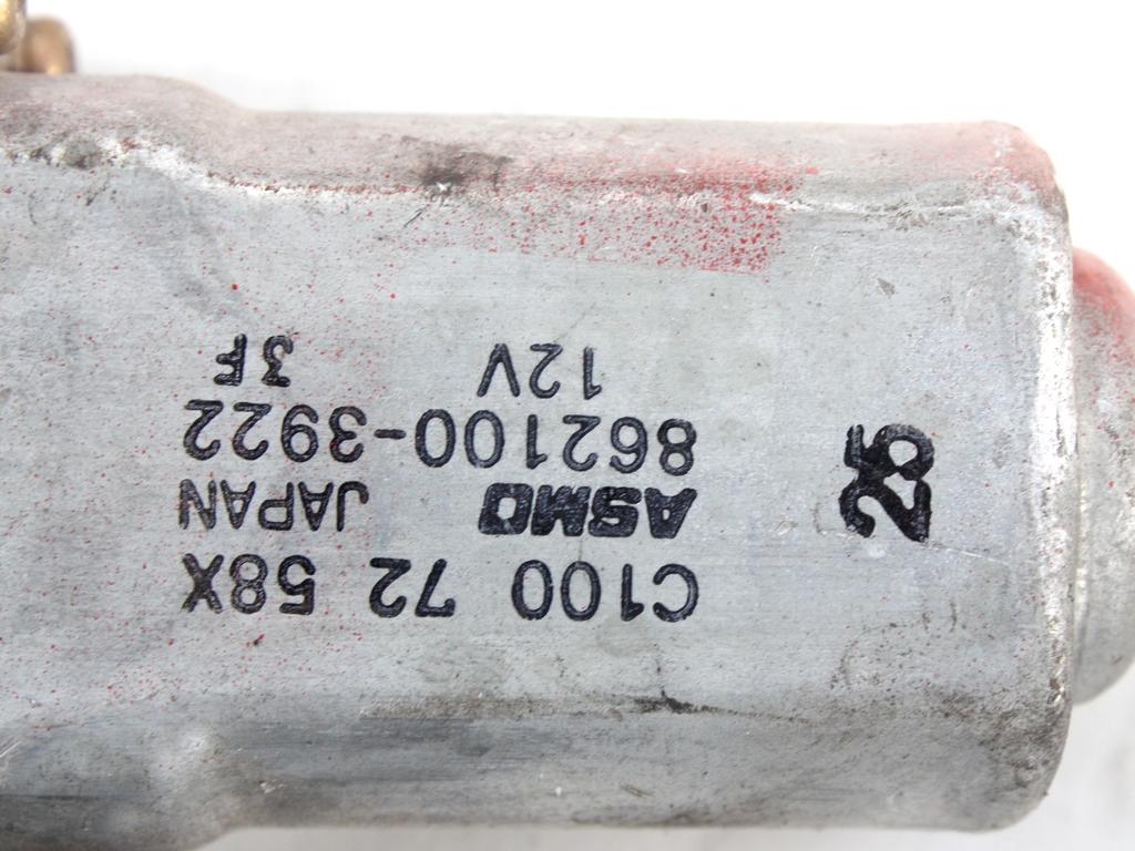 MEHANIZEM DVIGA ZADNJIH STEKEL  OEM N. 15800 SISTEMA ALZACRISTALLO PORTA POSTERIORE ELETT ORIGINAL REZERVNI DEL MAZDA PREMACY CP (1999 - 2005)DIESEL LETNIK 2003