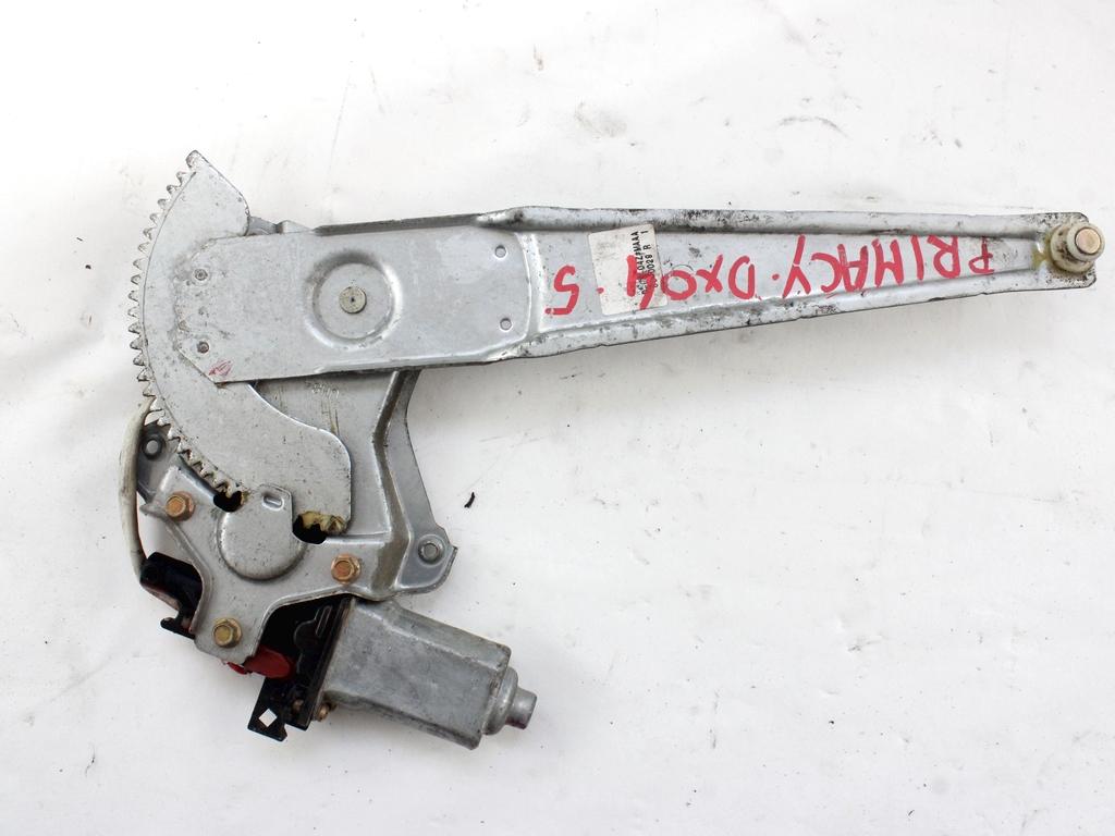 MEHANIZEM DVIGA ZADNJIH STEKEL  OEM N. 15800 SISTEMA ALZACRISTALLO PORTA POSTERIORE ELETT ORIGINAL REZERVNI DEL MAZDA PREMACY CP (1999 - 2005)DIESEL LETNIK 2003