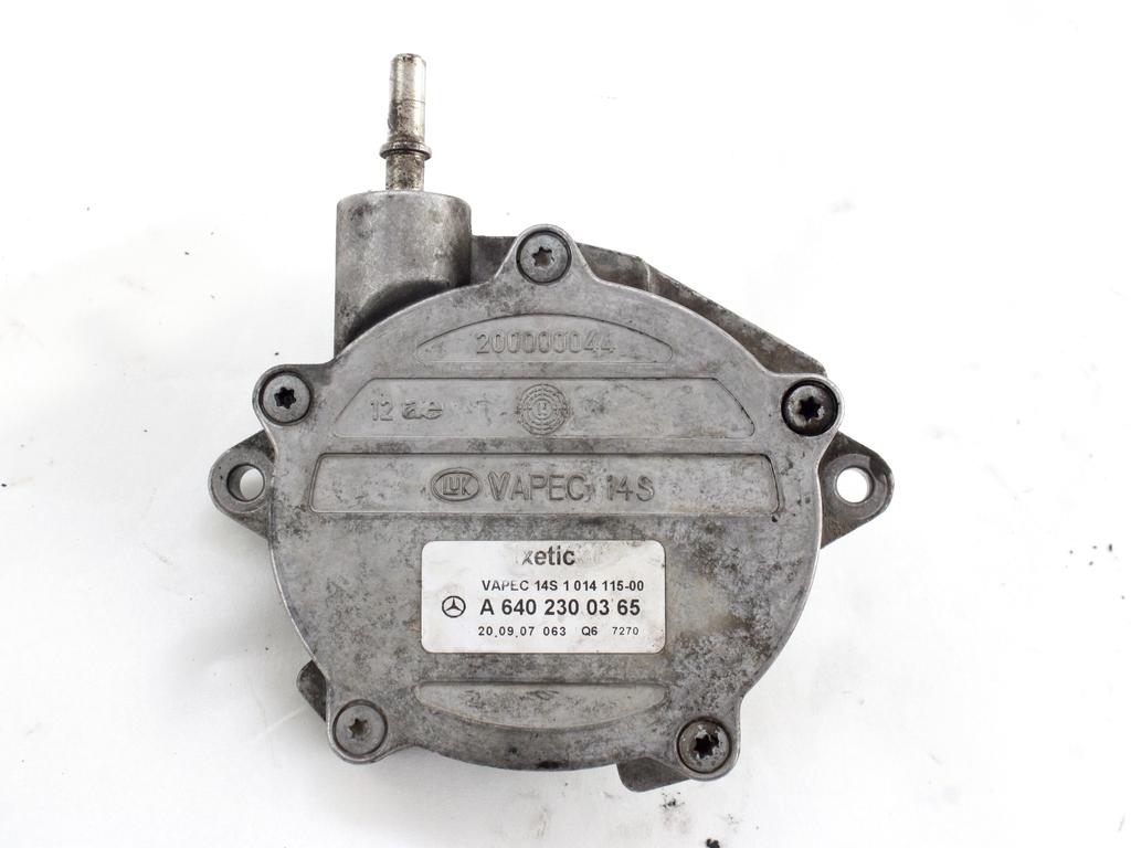 VAKUUM CRPALKA OEM N. A6402300365 ORIGINAL REZERVNI DEL MERCEDES CLASSE B W245 T245 5P (2005 - 2011) DIESEL LETNIK 2007