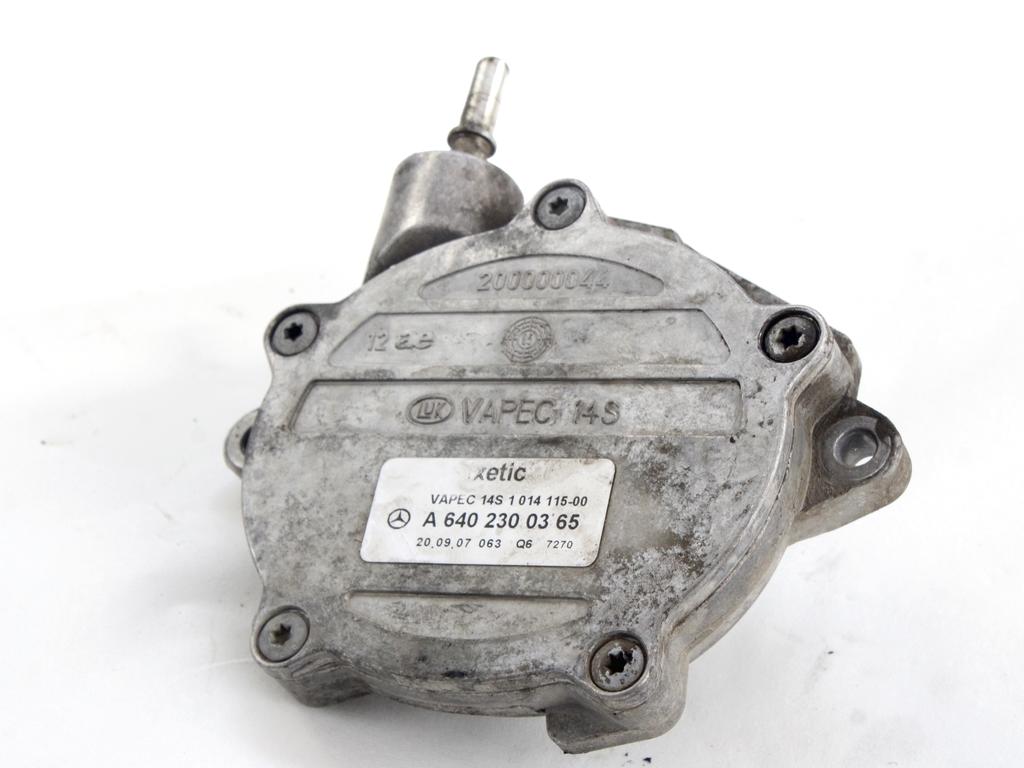 VAKUUM CRPALKA OEM N. A6402300365 ORIGINAL REZERVNI DEL MERCEDES CLASSE B W245 T245 5P (2005 - 2011) DIESEL LETNIK 2007