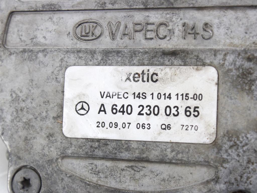 VAKUUM CRPALKA OEM N. A6402300365 ORIGINAL REZERVNI DEL MERCEDES CLASSE B W245 T245 5P (2005 - 2011) DIESEL LETNIK 2007