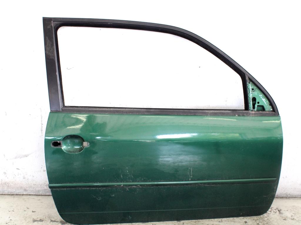 SPREDNJA DESNA VRATA SOVOZNIK OEM N. 6X3831052AK ORIGINAL REZERVNI DEL VOLKSWAGEN LUPO 6X1 6E1 (04/1999 - 05/2005) DIESEL LETNIK 2001