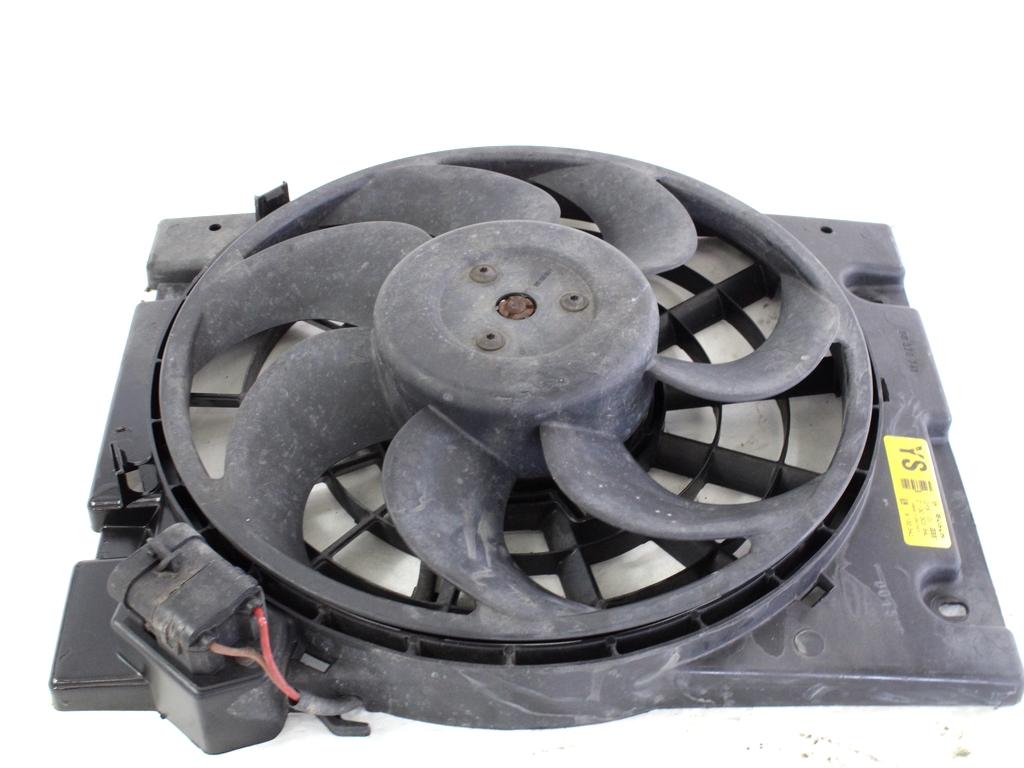 VENTILATOR HLADILNIKA OEM N. 9133342 ORIGINAL REZERVNI DEL OPEL ZAFIRA A T98 (1999 - 2005) DIESEL LETNIK 2002