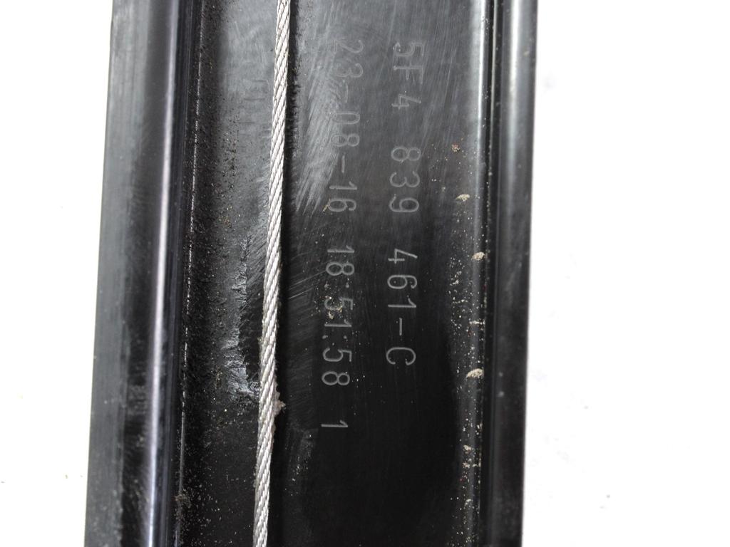 MEHANIZEM DVIGA ZADNJIH STEKEL  OEM N. 106385SISTEMA ALZACRISTALLO PORTA POSTERIORE ELETT ORIGINAL REZERVNI DEL SEAT LEON 5F1 MK3 (2012- 2020)BENZINA LETNIK 2016