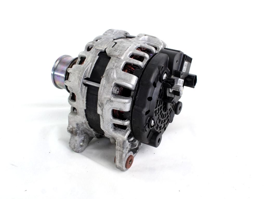 ALTERNATOR OEM N. 04E903021E ORIGINAL REZERVNI DEL SEAT LEON 5F1 MK3 (2012- 2020)BENZINA LETNIK 2016