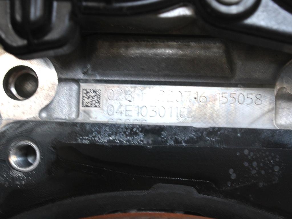 MOTOR OEM N. CZC 57594 ORIGINAL REZERVNI DEL SEAT LEON 5F1 MK3 (2012- 2020)BENZINA LETNIK 2016
