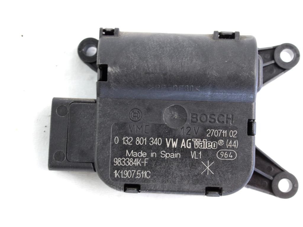 MOTORCEK OGREVANJA OEM N. 1K1907511C ORIGINAL REZERVNI DEL VOLKSWAGEN SCIROCCO 137 138 MK3 (10/2008 - 06-2014)BENZINA LETNIK 2011