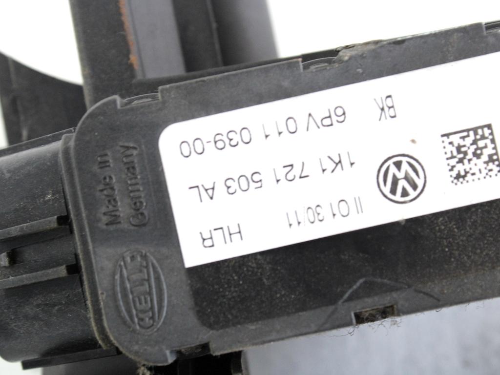 PEDALI OEM N. 1K1721503AL ORIGINAL REZERVNI DEL VOLKSWAGEN SCIROCCO 137 138 MK3 (10/2008 - 06-2014)BENZINA LETNIK 2011
