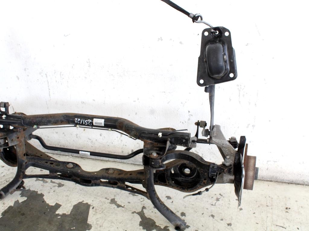 MOST ZADNJE OSI OEM N. 1K0505315BM ORIGINAL REZERVNI DEL VOLKSWAGEN SCIROCCO 137 138 MK3 (10/2008 - 06-2014)BENZINA LETNIK 2011