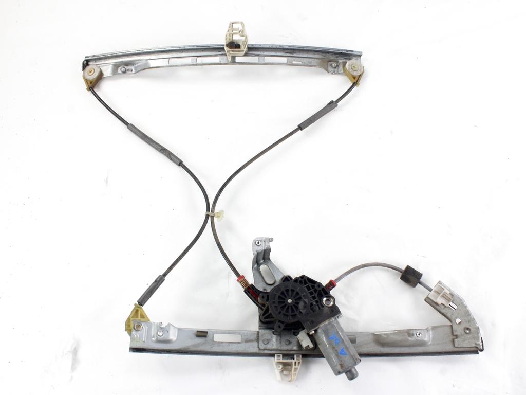 MEHANIZEM DVIGA SPREDNJIH STEKEL  OEM N. 9465 SISTEMA ALZACRISTALLO PORTA ANTERIORE ELETTRI ORIGINAL REZERVNI DEL PEUGEOT 206 / 206 CC 2A/C 2D 2E/K (1998 - 2003) BENZINA LETNIK 2001