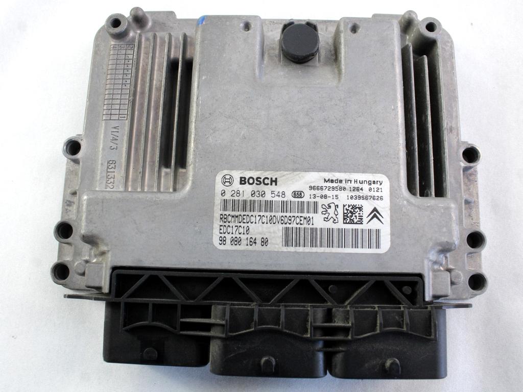 KOMPLET ODKLEPANJE IN VZIG  OEM N. 33783 KIT ACCENSIONE AVVIAMENTO ORIGINAL REZERVNI DEL CITROEN C3 PICASSO MK1R (2012 - 2017) DIESEL LETNIK 2013
