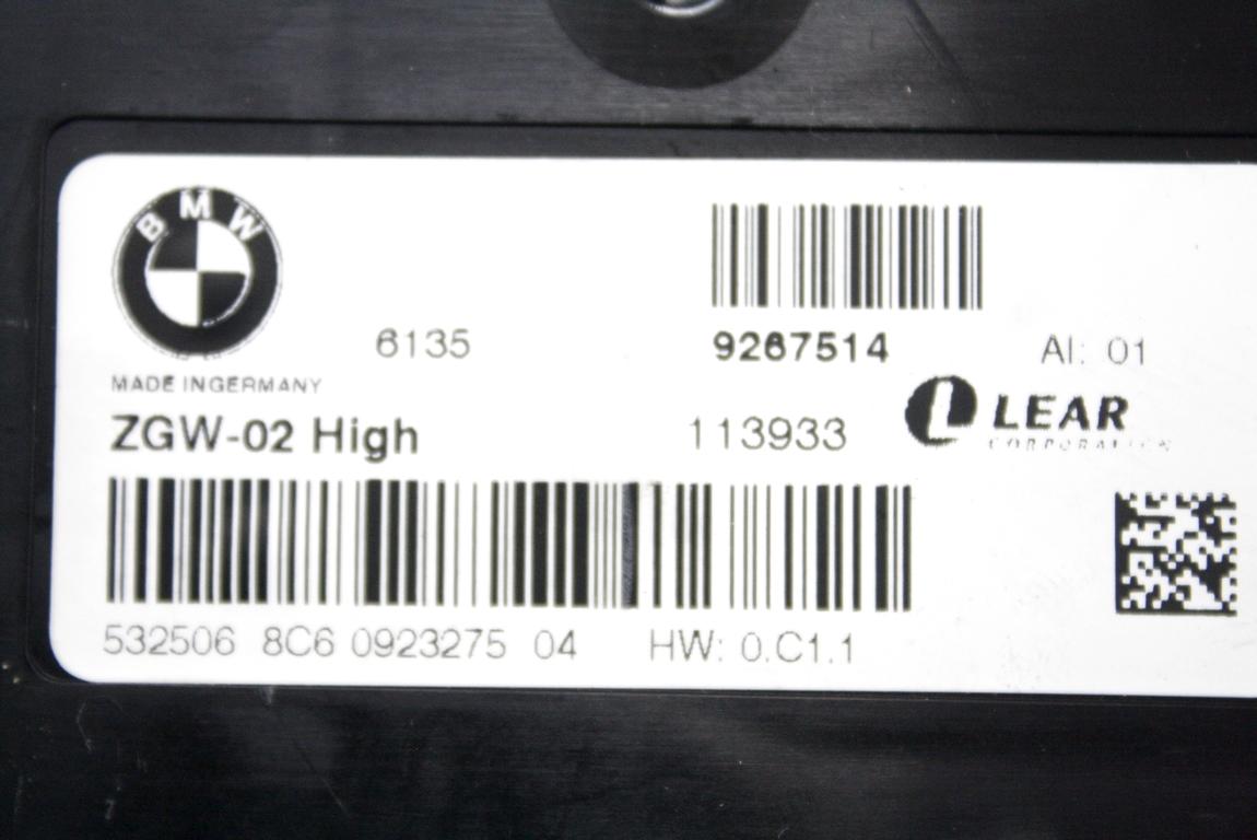 RACUNALNIK VMESNIKA (GATEWAY) OEM N. 61359267514 ORIGINAL REZERVNI DEL BMW SERIE 5 F10 F11 (2010 - 2017) DIESEL LETNIK 2011