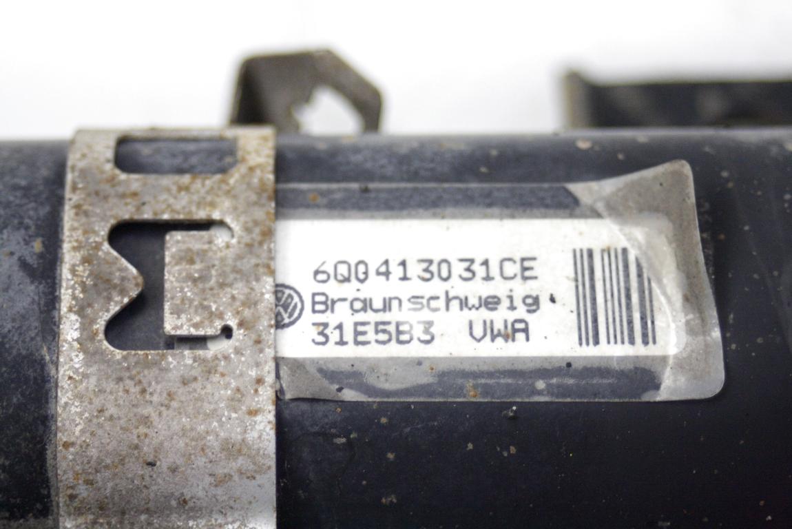 SPREDNJI DESNI AMORTIZER  OEM N. 6Q0413031CE ORIGINAL REZERVNI DEL VOLKSWAGEN POLO 9N R (2005 - 10/2009) DIESEL LETNIK 2006